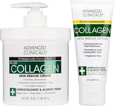 Advanced Clinicals Collagen Body & Face Moisturizer with Vitamin E